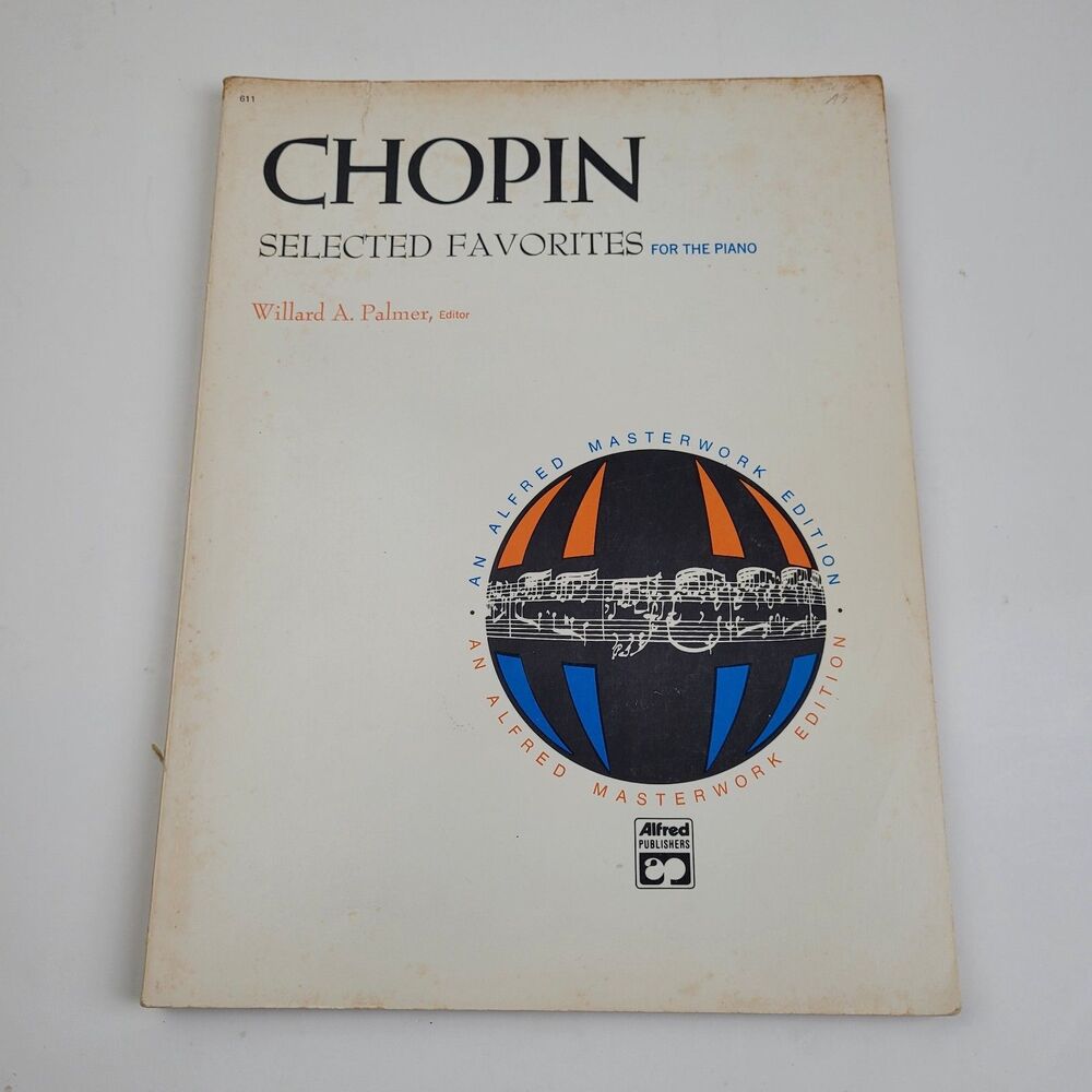 Chopin Preludes for Piano Edited by W Palmer / Alfred Pub. / Student Music Book